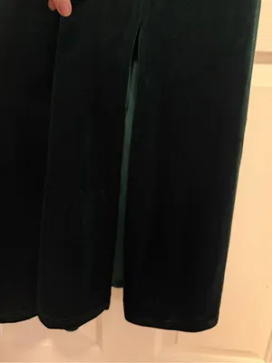 Lulus Precious Impression Emerald Green Velvet Bustier Midi Dress Size Large thumbnail 6