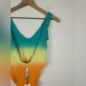 Bond-Eye Mara Tie Dye Square Neck One Piece Swimsuit One Size thumbnail 6
