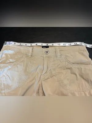 Kuhl Women's Tan Cargo-Style Shorts size 2 thumbnail 10