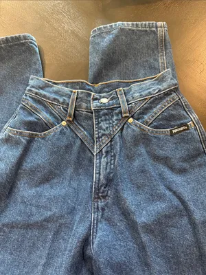 Rockies Dark Blue High-Waist Jeans thumbnail 2