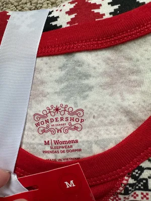 Target Wondershop Holiday Women’s Pajamas Medium thumbnail 3