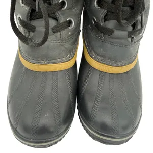 Sorel Women's Black Slimpack II Lace Waterproof Boots Size 7 thumbnail 4