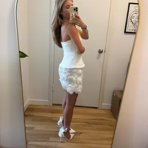 ELLIATT Selena Mini Dress in Ivory thumbnail 4