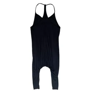 Intimately Free People Women’s Really Racerback Slouchy Oversized Black Romper thumbnail 8