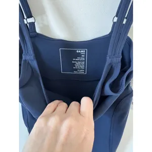 Universal Standard Spaghetti Strap Tank Top Navy Blue Size 0-00 NEW thumbnail 7