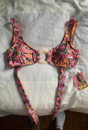 Strawberry Milk Mob Bikini Top Multiple thumbnail 3