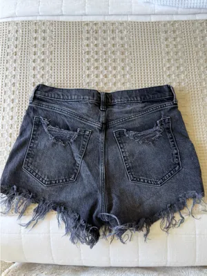 Abercrombie & Fitch High Rise Mom Jean Short thumbnail 2