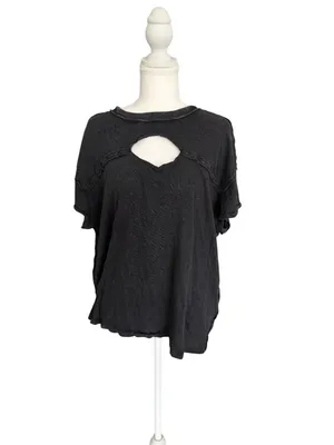 WE THE FREE Black Gray T Shirt Size Medium NEW NWOT thumbnail 4
