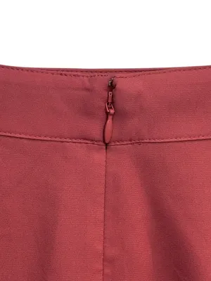 J.Crew Women’s Size 4 Rose Pink Wrap Tulip Pencil Skirt Side Bow Lined thumbnail 9