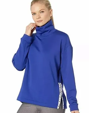 Nike Women's Therma Funnel-Neck Long Sleeve Sweatshirt thumbnail 1