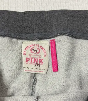PINK Victoria’s Secret Gray Joggers thumbnail 5