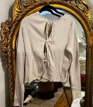 NWT Tie-Front Cardigan thumbnail 1