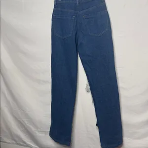 NWT Jaded London two tone layered denim boyfriend fit ripped jeans sz 25 thumbnail 6