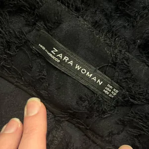 ZARA‎ Fringe Cropped Trousers thumbnail 3