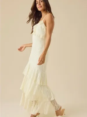Altar'd State Altar’d State Adrianna Lace Maxi Dress thumbnail 3