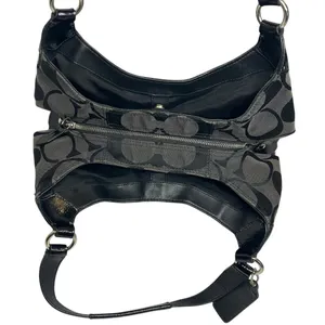 Coach Soho Signature Black Large Hobo Shoulder Bag E1271-F19251 thumbnail 6