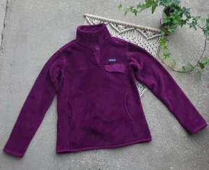 Fleece Pullover Jacket Size Medium thumbnail 2