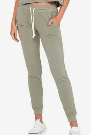 MATE the Label Organic Terry Classic Jogger size S in Sage thumbnail 1