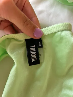 Green Sparkly Bikini thumbnail 3
