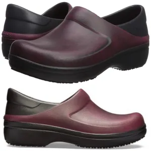CROCS Neria Pro II Dual Comfort Slip-on Clogs - Like New thumbnail 1