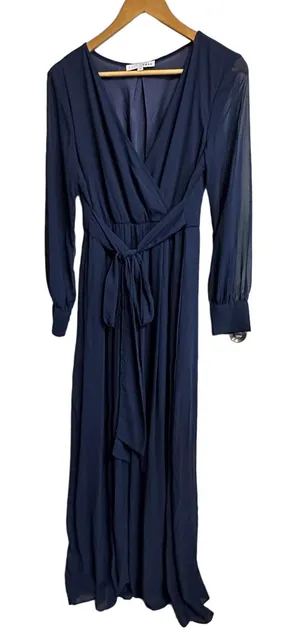 Baltic Born‎ women's Navy Lydia Maxi Dress size Medium $82 thumbnail 1
