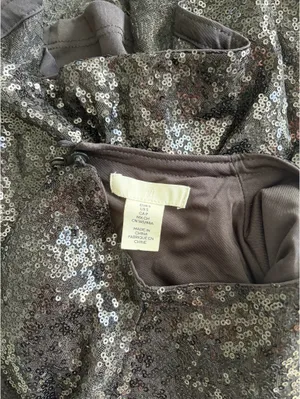 H&M Short Sleeve Sequin Top thumbnail 4