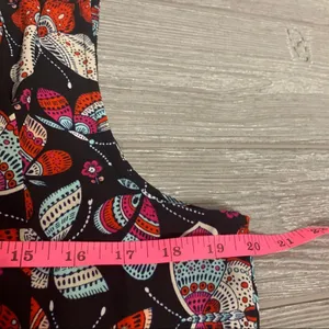 NWT Tommy Hilfiger butterfly print tie neck top‎ thumbnail 6