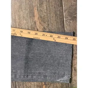 Mother The Tomcat Ankle Fray Jeans Static Grey Straight Leg Button Fly Size 25 thumbnail 8