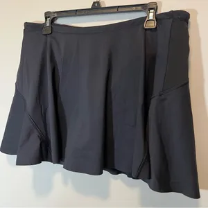 Athleta Match Point Black Skort Women's Large‎ thumbnail 3