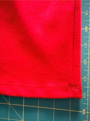 Ruffled Off-Shoulder Red Mini Dress Spaghetti Straps Gathered Trim Size M thumbnail 4