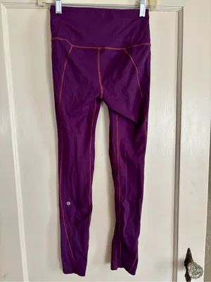 Lululemon Purple Leggings thumbnail 2