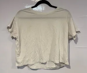 White‎ lululemon cates tee thumbnail 1