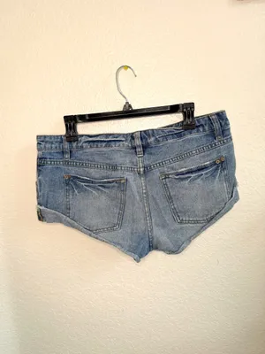 Free People Jeans Shorts Rock Denim Size‎ 28 thumbnail 3