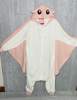 Newcosplay flying squirrel pajamas Halloween costume dress up cosplay one piece thumbnail 1