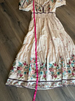 Anthropologie Somerset Puff Sleeve Dress- size Small thumbnail 4