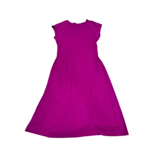 Patagonia Kamala Twist Front Midi Dress‎ Magenta Pink Women Medium thumbnail 3