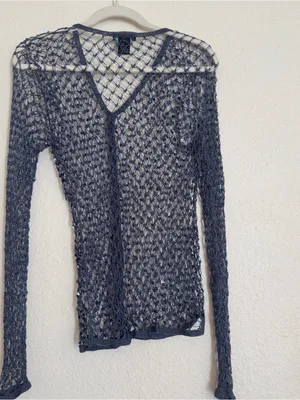 Vintage takeout knit cardigan sweater thumbnail 9