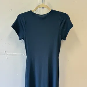 O'Neill Blue Ribbed O-Ring Cutout Mini T-shirt Dress‎ Short Sleeve Small Stretch thumbnail 5