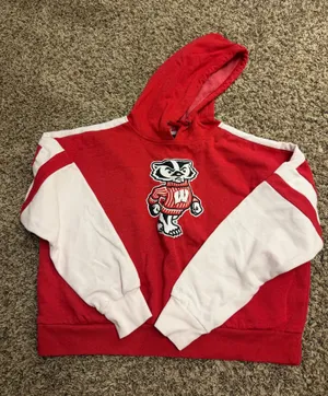 UW Madison Sweatshirt Red Size M thumbnail 1