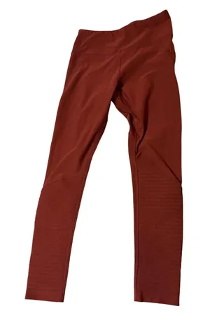 Mondetta Women Leggings Size Medium Rust Red Active Pull On Yoga Gym Pants Biker thumbnail 1
