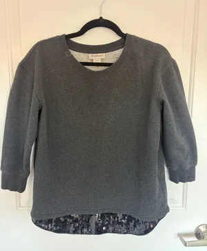 Ariat Black Sequin Sweater  thumbnail 1