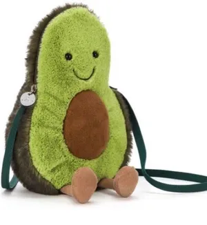 Jellycat Avocado Plush Crossbody Bag thumbnail 1