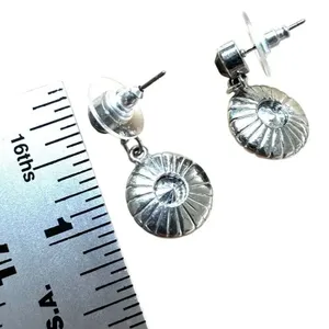 White House Black Market Crystal Drop Earrings thumbnail 7