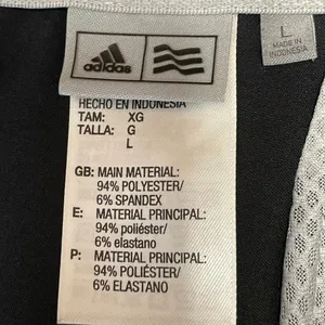 Adidas Solid Golf Women's Black High Rise Straight Leg Trousers Pants Size L thumbnail 4