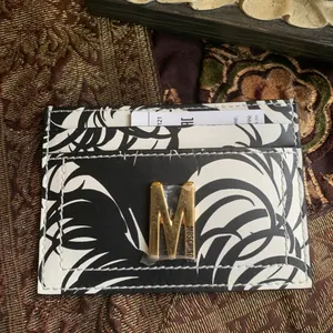 Authentic MOSCHINO Leather Logo card case thumbnail 10