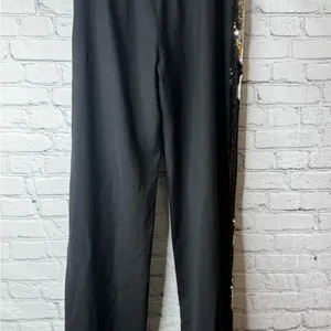 Milly Black Sequin women’s pants size medium thumbnail 8