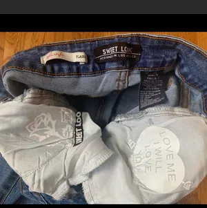 Sweet Look High waist button fly flare jeans Size 1 thumbnail 9
