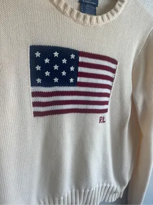 Polo by Ralph Lauren Cream Crewneck Sweater thumbnail 2