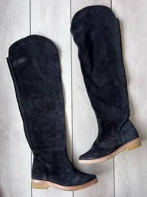 Free People Banks Over the Knee Slouch Boots - New without Box size 7 thumbnail 1