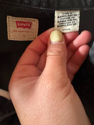 Levi’s Ellie Black Denim Jacket  thumbnail 6